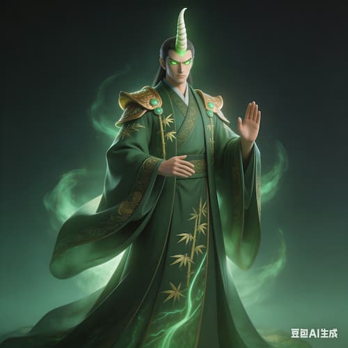 斗宿（斗木獬）星宿图