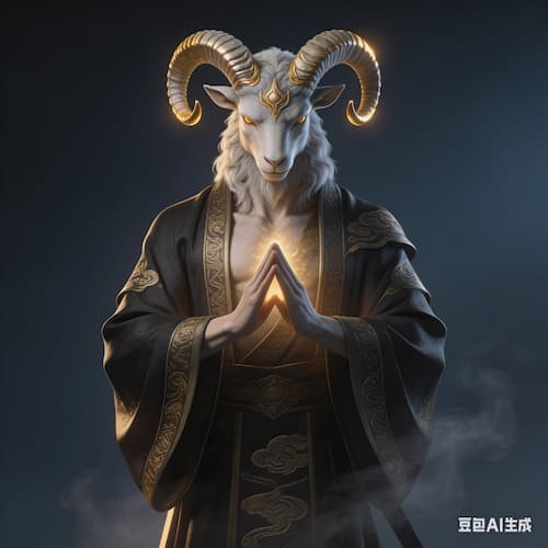 鬼宿（鬼金羊）星宿图