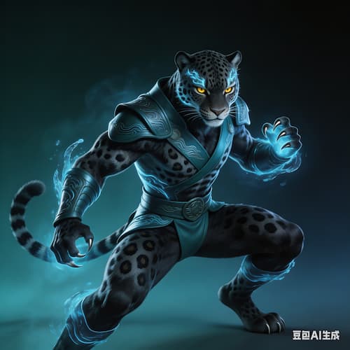 箕宿（箕水豹）星宿图