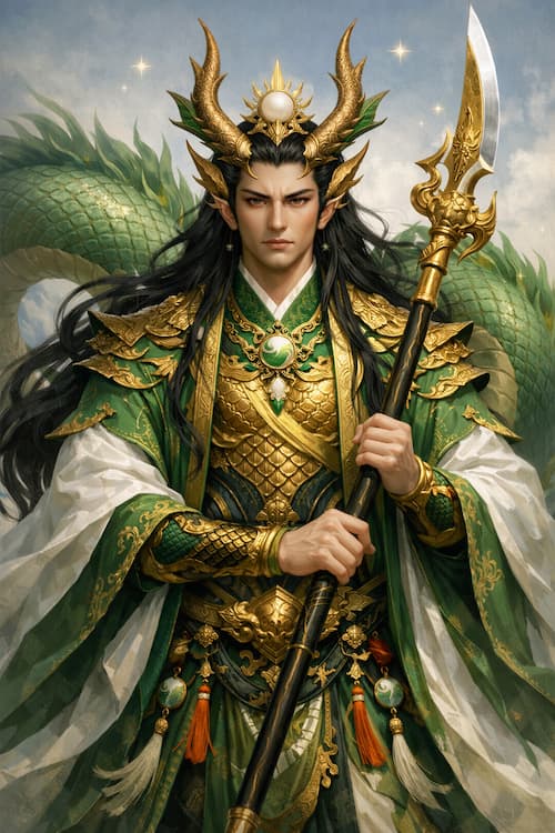 角宿（角木蛟）星宿图