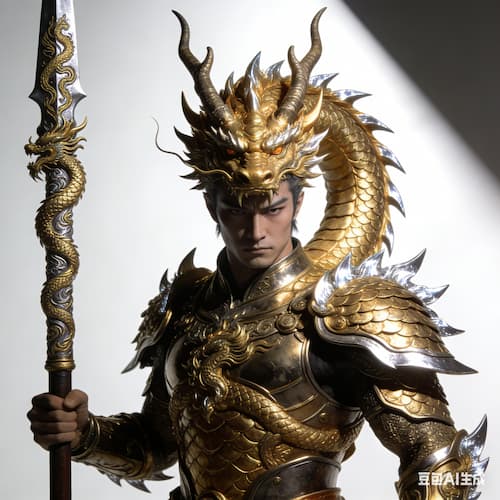 亢宿（亢金龙）星宿图