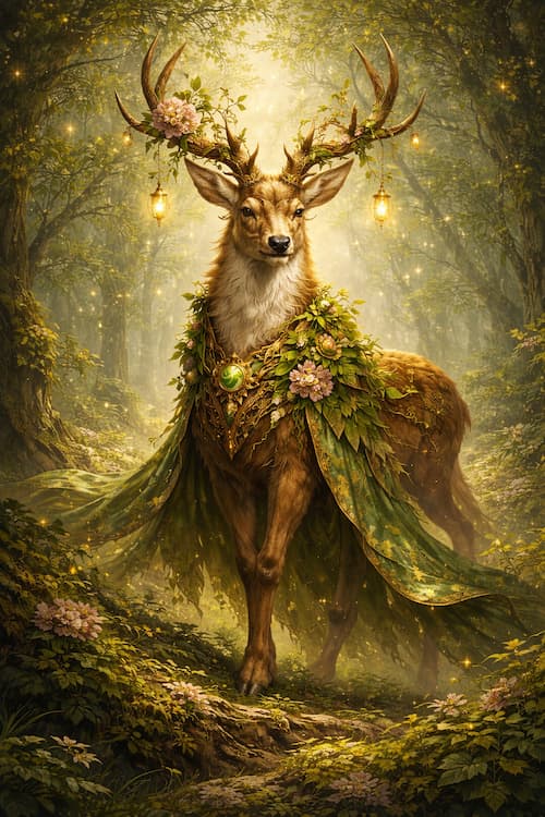 柳宿（柳土獐）星宿图